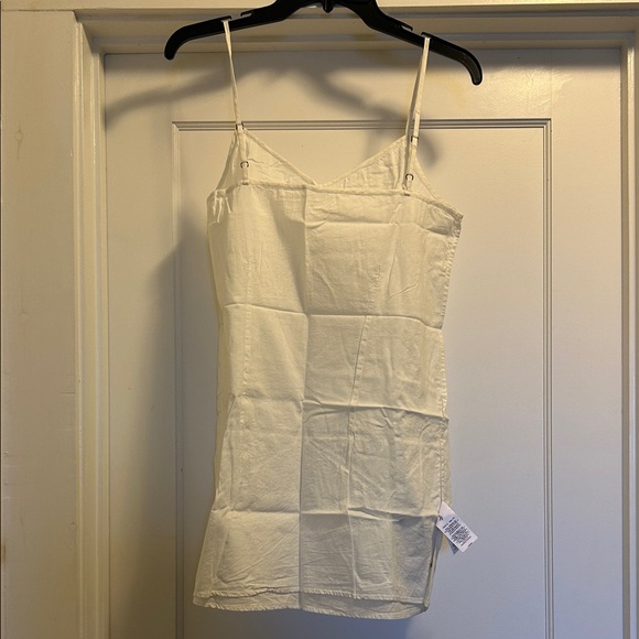 J. Crew Women’s Bright Multicolor Floral Cotton Dress w/ Slip - Size 8P, NWT - Picture 11 of 16